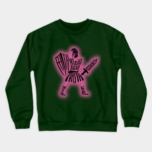 ARMOR OF GOD PINK Crewneck Sweatshirt